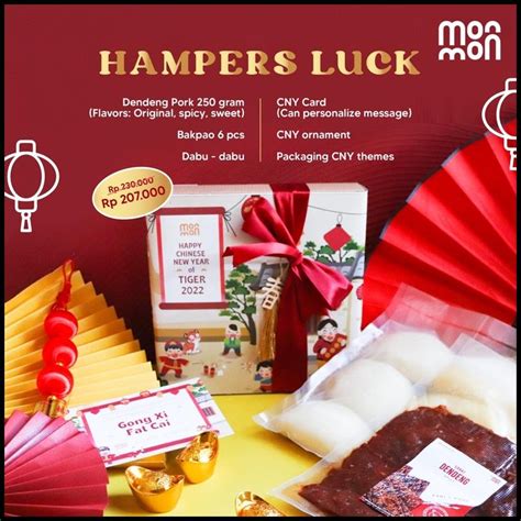 Jual Chinese New Year Hampers Parcel Imlek Hampers Imlek Luck