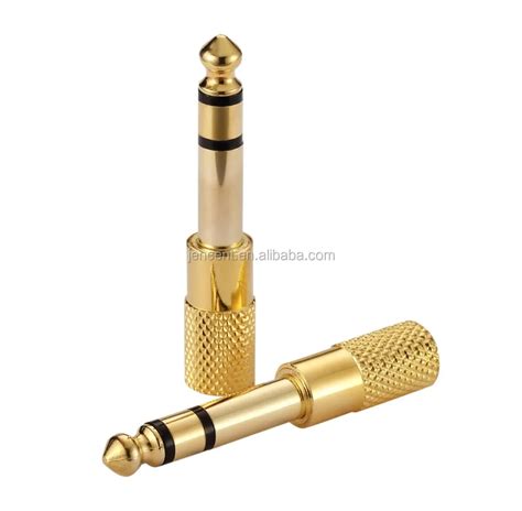 Gold Plated Mm To Mm Adapter Jack Mm To Mm Jack Adapter