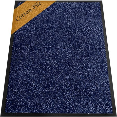 Trendmakers Doormat Highly Absorbent Cotton Mats Pvc Backing Non Slip