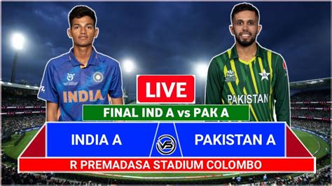 Asia Cup Final Live India V Pakistan Live Scores IND V PAK Live