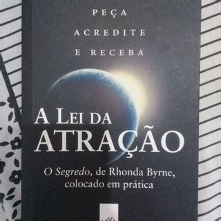 Livro A Lei da Atração O segredo colocado em Prática Shopee Brasil