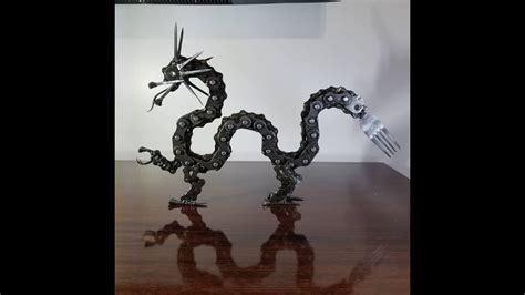 Scrap Metal Dragon Welding Project Youtube