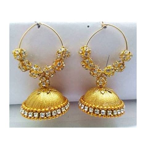 Handmade Silk Thread Earrings At Rs 250 Pair Dharapuram Road