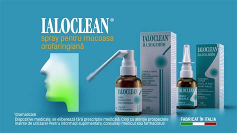 Ialoclean Spray Nazal Spray Pentru Mucoasa Orofaringiana YouTube