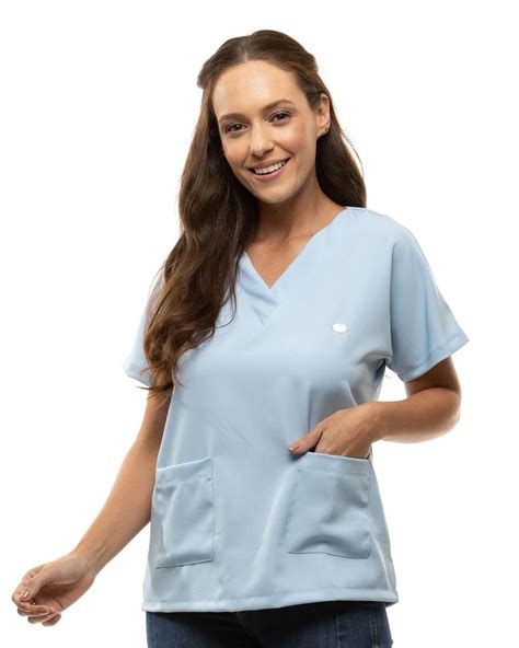 Scrub Pijama Cir Rgico Confort Azul Marinho Open Shoulder Tops Women