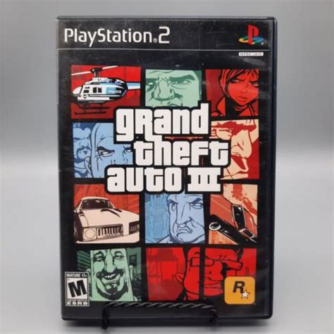 Grand Theft Auto Iii Gta Ps Playstation Game Complete Cib W Map