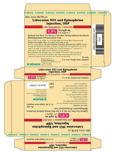 Lidocaine And Epinephrine Injection Fda Prescribing Information Side Effects And Uses