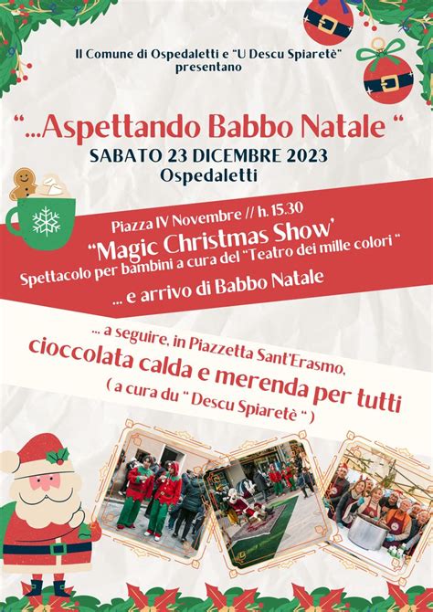 Natale A Ospedaletti Oggi In Piazza Il Magic Christmas Show Ecco I