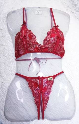 Conjunto Renda Sexy Marido Apressado Lingerie Er Tica Parcelamento