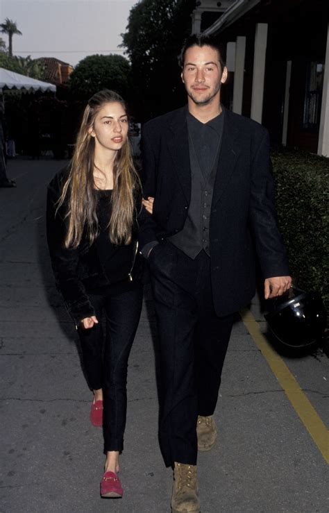 Keanu And Sofia Coppola 1992 Though Their Relationship Didnt Last Long