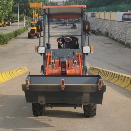 Kg Mini Front End Loader Hydrostatic Walking System Small Wheel