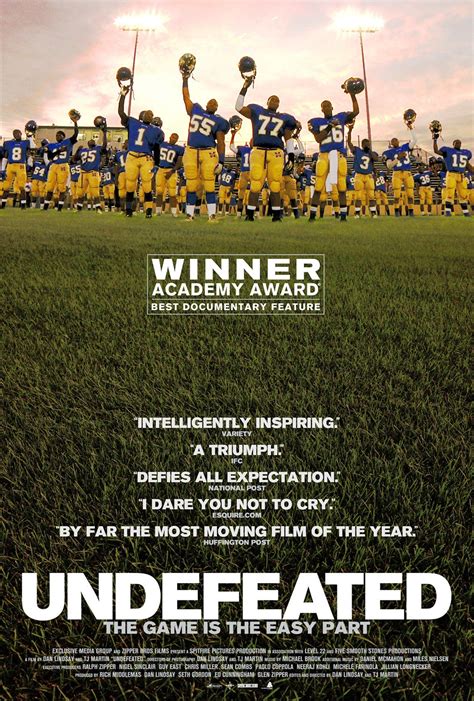 Undefeated (2012) movie at MovieScore™