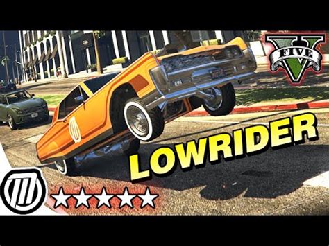 Gta Online Lowrider Dlc Gameplay Hydraulics Jumps Chino