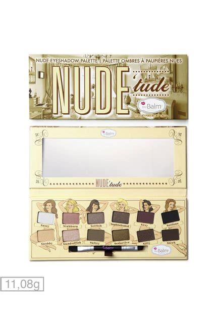 Paleta De Sombras Nude Tude Compre Agora Dafiti Brasil