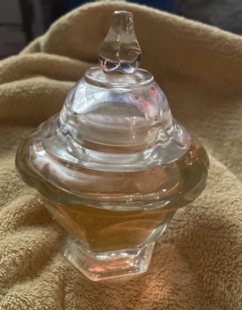 Vintage Avon Roses Roses Cologne Gelee Jar And Lid 4oz Full Clear Glass