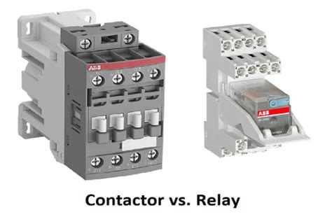 Contactor Vs Relay 18 Differences Explained With Details