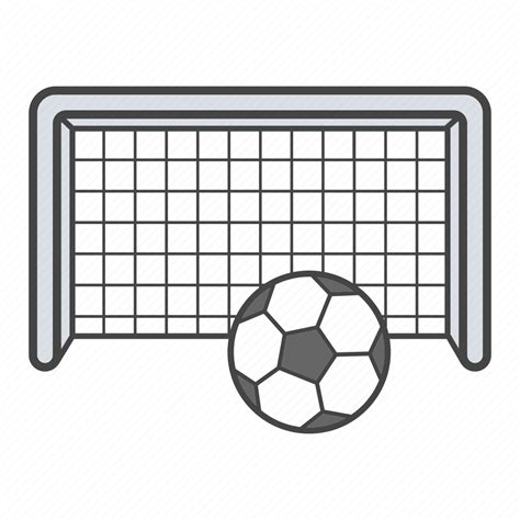 Ball Equipment Football Goalpost Net Soccer Net Sport Icon