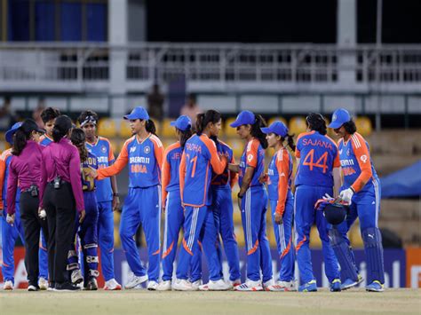 Women S Asia Cup India Qualify For Semi Finals Following Emphatic