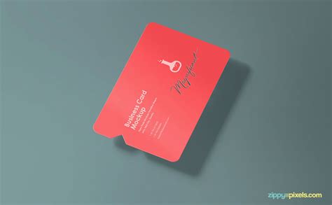 Die Cut Business Cards Templates