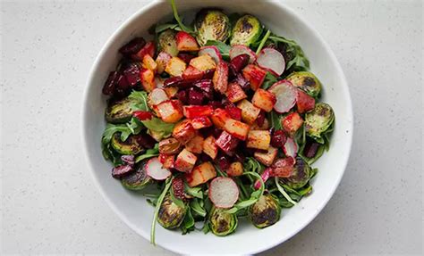 Warm Winter Root Vegetable Salad Recipe Youaligned