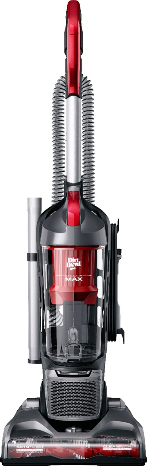 Best Buy Dirt Devil Endura Max Bagless Upright Vacuum Pewter Razzle