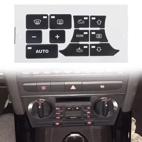 Direct Rechange Auto Accessoires Voiture Autocollant Bouton R Paration