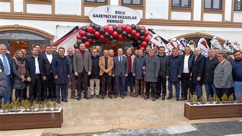 Bolu Gazeteci Ve Yazarlar Derne I Nden G Rkemli Medya Evi A L