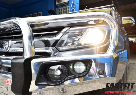 Shop MCC 707 01 ALW FALCON TRIPLE LOOP ALLOY BULLBAR LED FOGLIGHTS TO