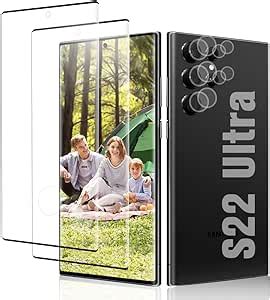 Amazon VITAVELAAA 2 2 Pack Galaxy S22 Ultra Screen Protector