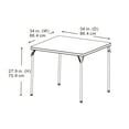walmart card table folding 2