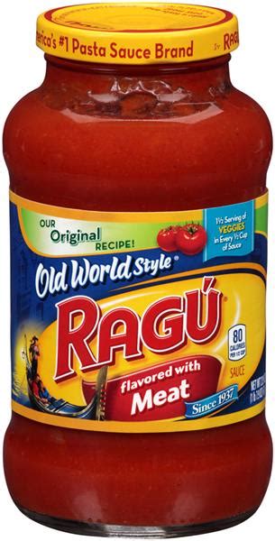 Ragu Old World Style Flavored With Meat Pasta Sauce Hy Vee Aisles Online Grocery Shopping