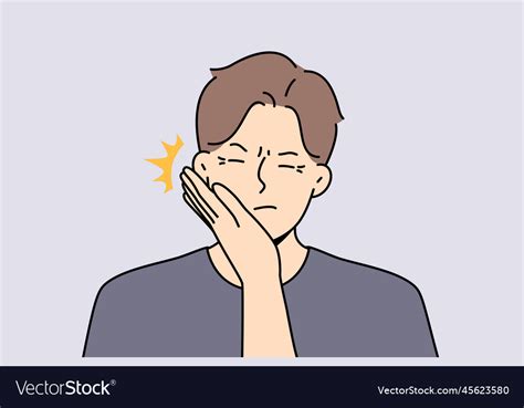 Woman Give Face Slap To Unhappy Man Royalty Free Vector