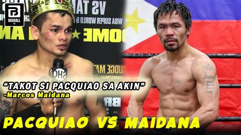 Manny Pacquiao Vs Marcos Maidana Bakit Hindi Natuloy Ang Laban Ito