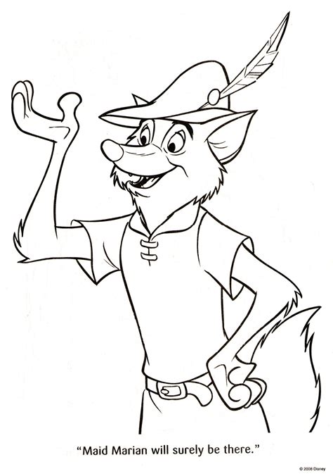 Robin Hood Coloring Pages