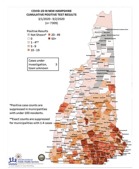 NH Currently Has 224 COVID-19 Cases, 9 in Hospitals - InDepthNH ...