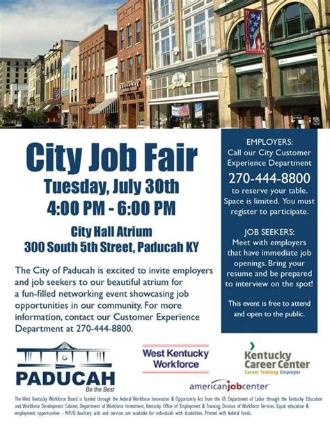 City Job Fair West Kentucky Workforce Board