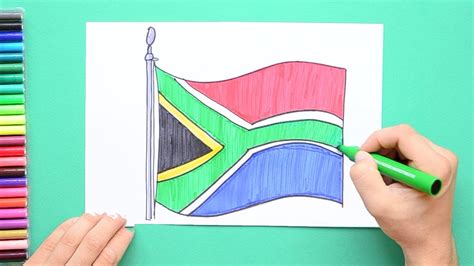 Blank South African Flag