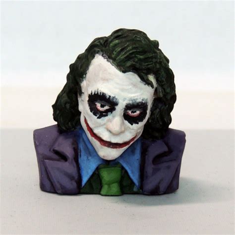 3D Print Of The Joker Heath Ledger Bust By WRIGHTMEDIA