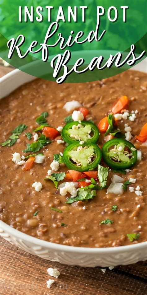 Instant Pot Refried Beans Recipe I Wash You Dry