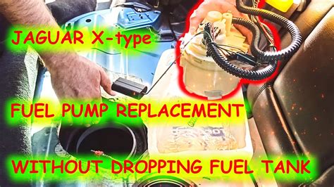 Jaguar X Type Fuel Pump Replacement Part 1 YouTube