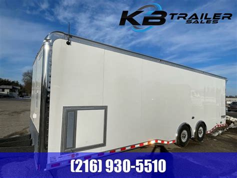 2024 Haulmark 28 Edge BURNOUT Package Car Racing Trailer KB