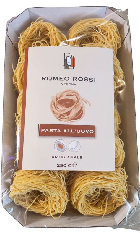Макароны яичные Romeo Rossi Тальолини 250 г (8056598491708) – купить по ...