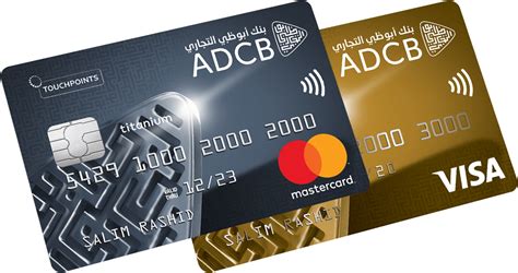 Adcb Touchpoints Titanium And Gold Credit Card Saverfox