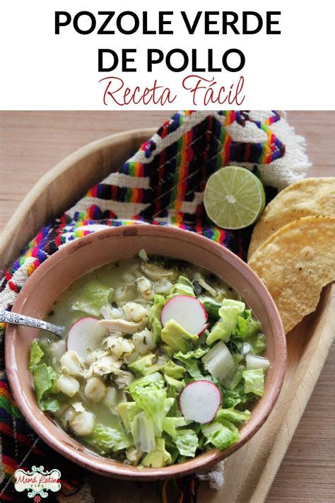 Pozole Verde de Pollo Receta Fácil Pozole verde de pollo Pozole