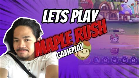 Lets Play Maple Rush Latest Game Today Gameplay Youtube