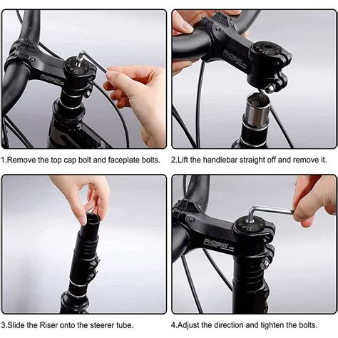 Bike Stem Riser Bicycle Handlebar Riser Mountain Bike Fork Stem