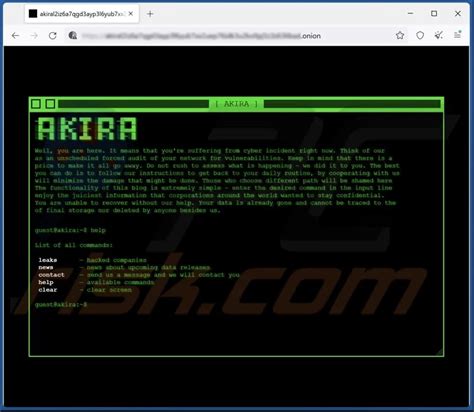 Akira El Ransomware Que Amenaza A Las Empresas Cyber War Mag