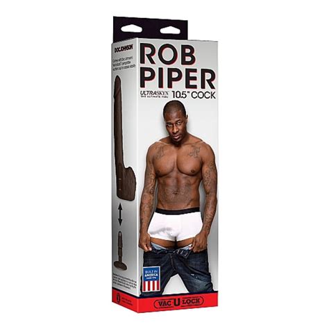 Doc Johnson Vac U Lock Rob Piper Dildo