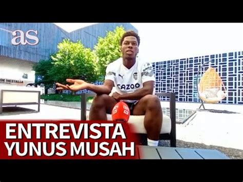 Entrevista A Yunus Musah Jugador Del Valencia Cf Youtube