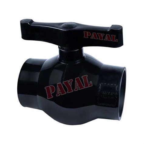 Ball Valve Payal Pp Plain Short Handle Solid Ball Thread Valve